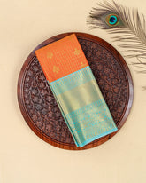 SC3467 - Silk Saree With Contrast Border